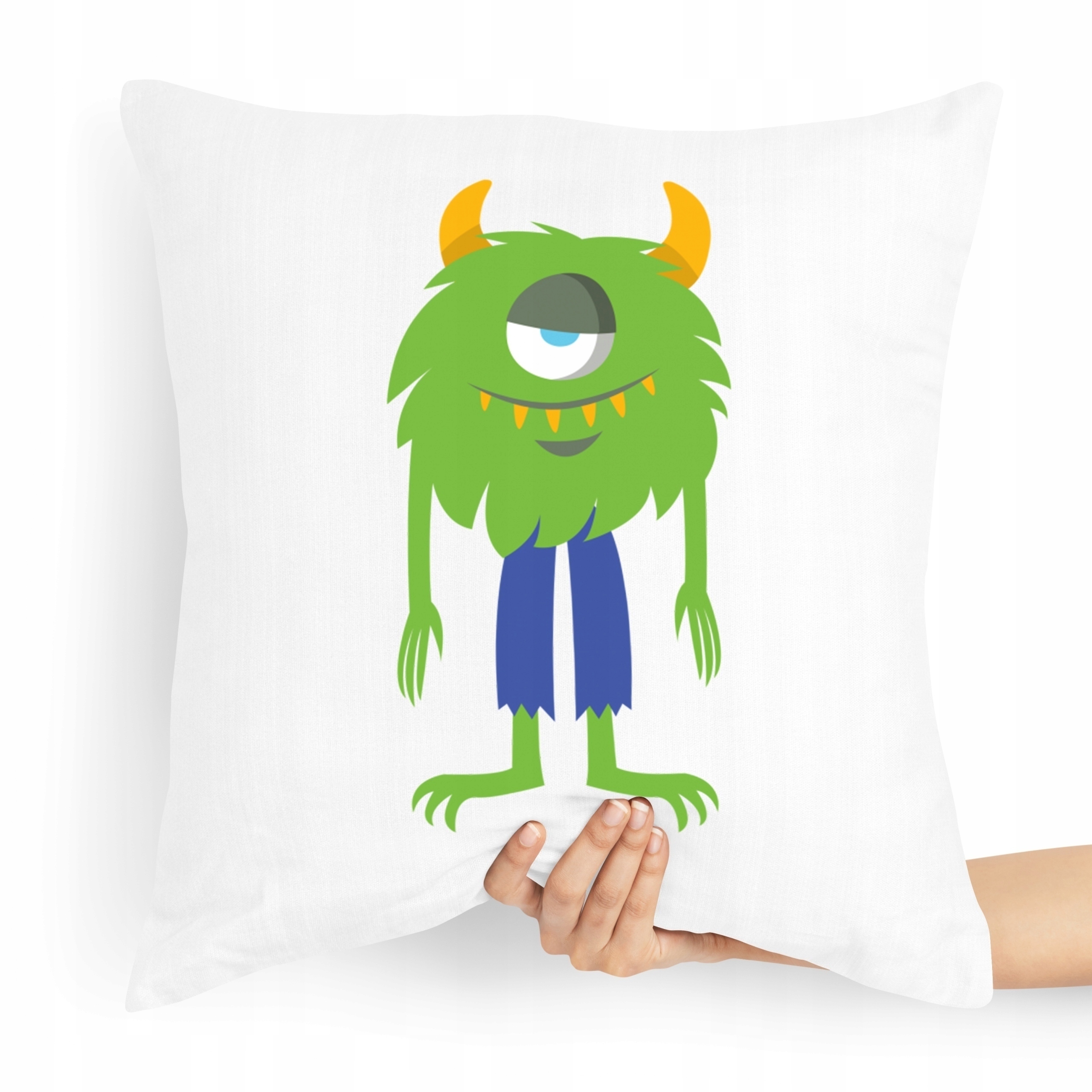 Poduszka Prezent Dla Córki Syna Dziecka Yeti Z Nadrukiem Ze Zdjęciem