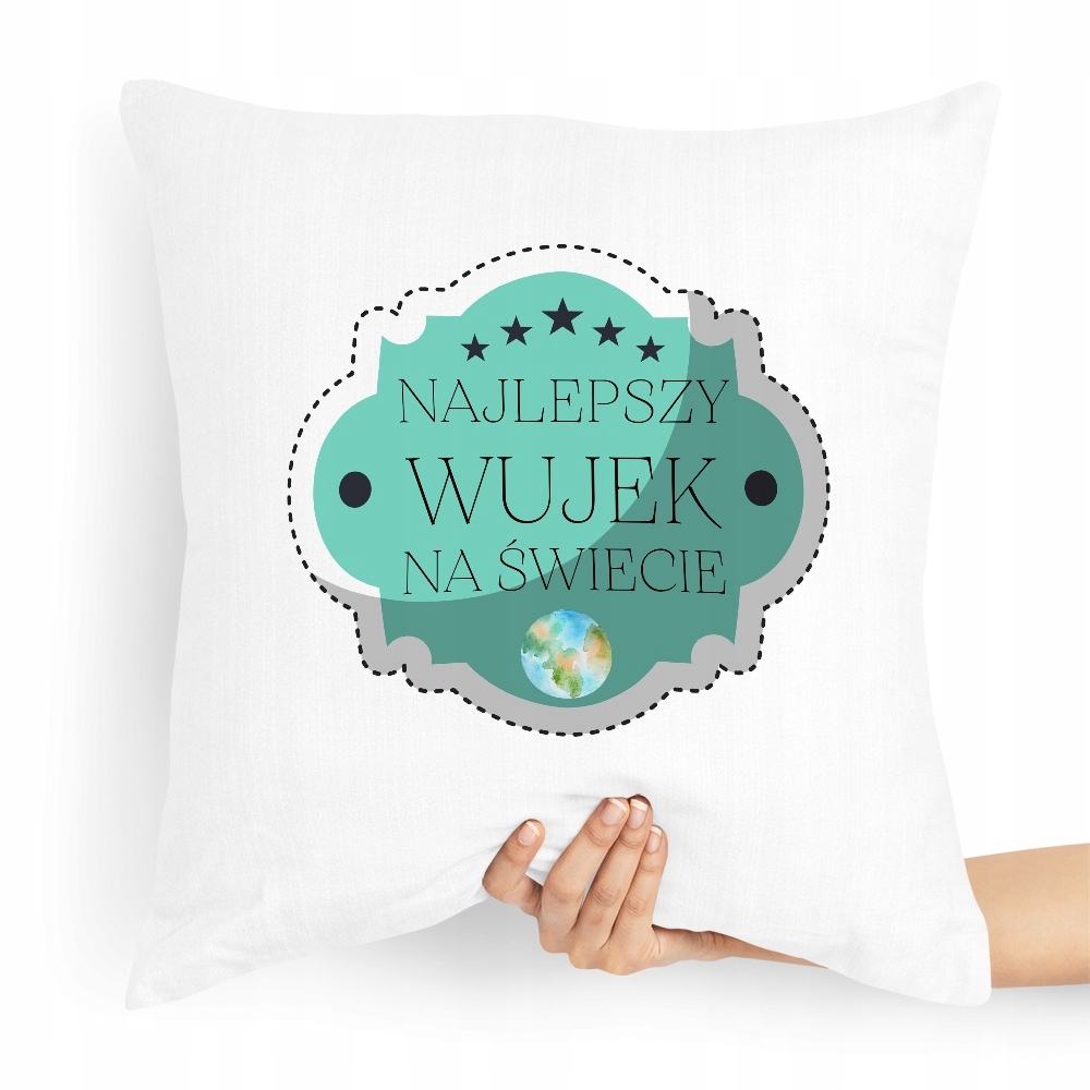 Poduszka Dla Wujka Najlepszy Wujek Na Świecie Z Nadrukiem Ze Zdjęciem