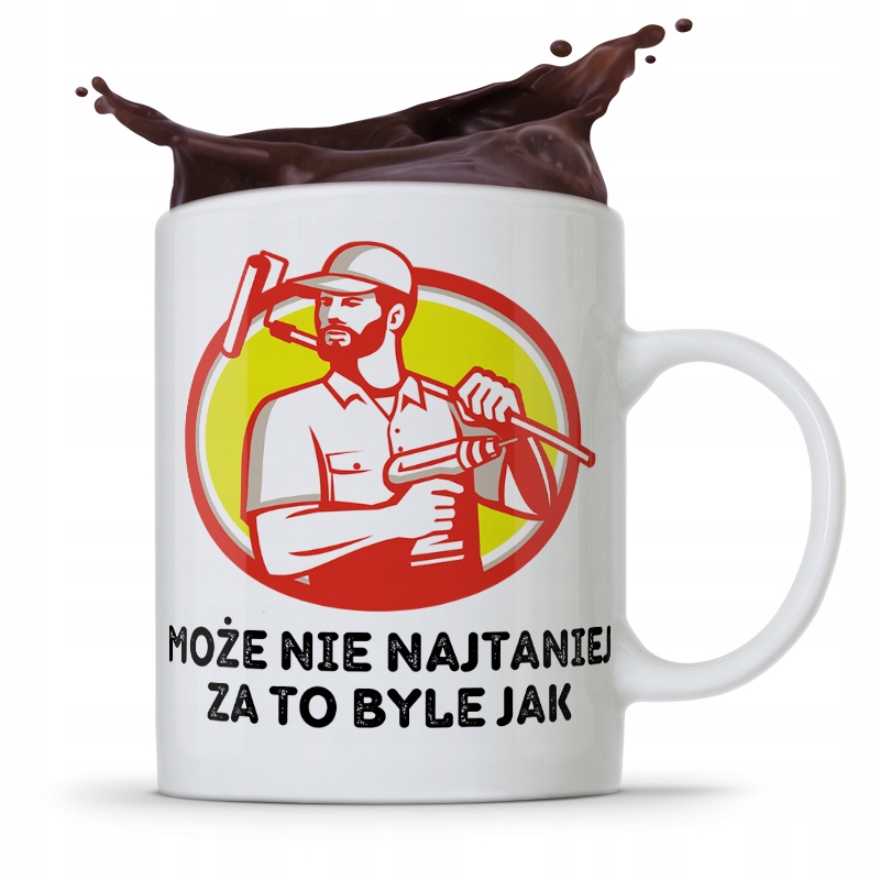Kubek Budowlańca Może Nie Najtaniej Za To Byle Jak Z Nadrukiem Ze Zdjęciem