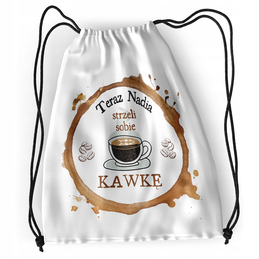 Plecak Dla Nadii Sportowy Szkolny Worek Torba Z Nadrukiem Ze Zdjęciem