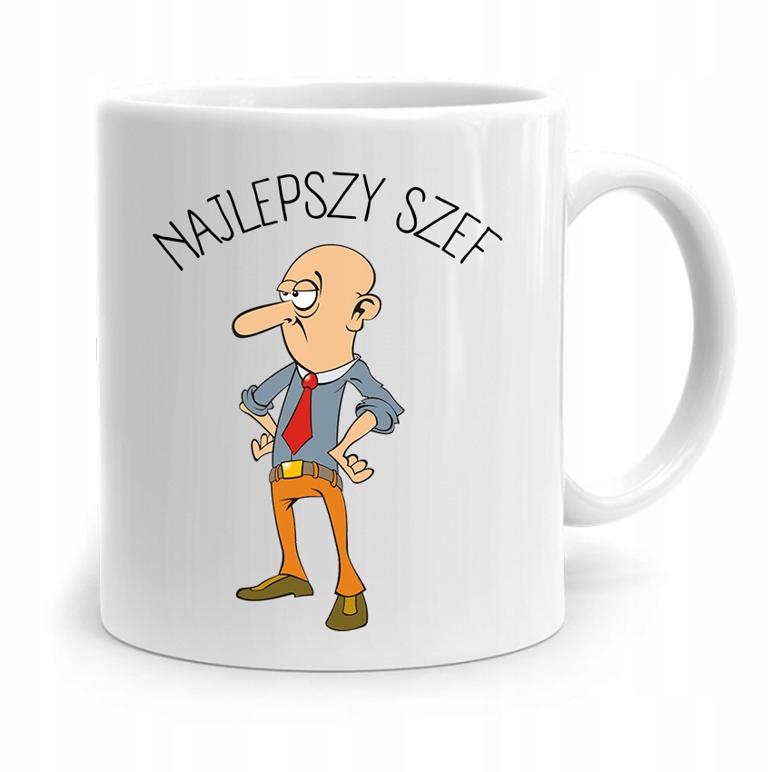 Kubek Prezent Dla Szefa Najlepszy Szef Z Nadrukiem Ze Zdjęciem