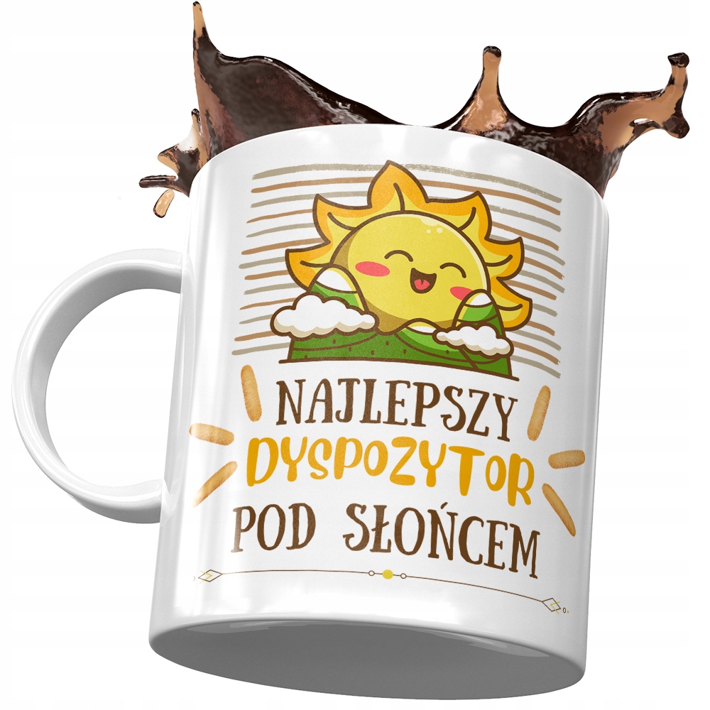 Dla Dyspozytora Kubek Na Urodziny Na Prezent Z Nadrukiem Ze Zdjęciem