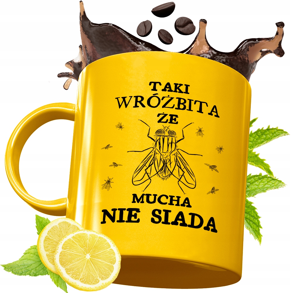 Złoty Kubek Premium Dla Wróżbity Prezent Z Nadrukiem Ze Zdjęciem