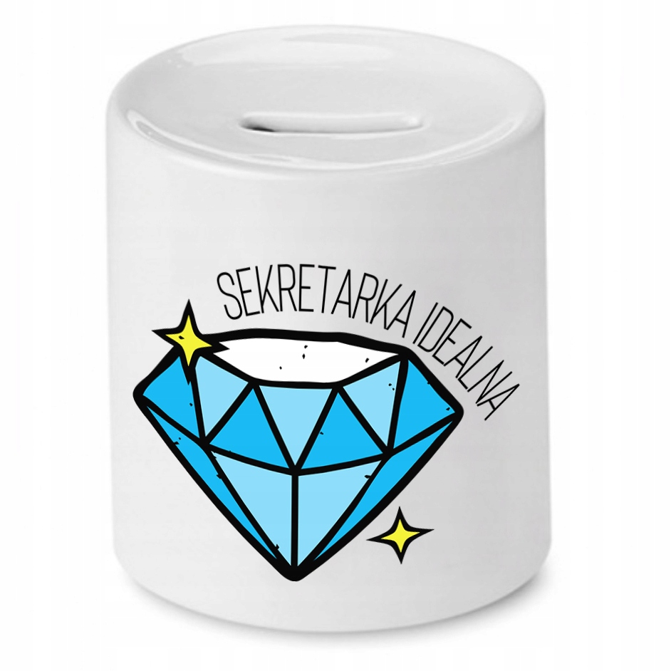 Skarbonka Dla Sekretarki Sekretarka Idealna Z Nadrukiem Ze Zdjęciem