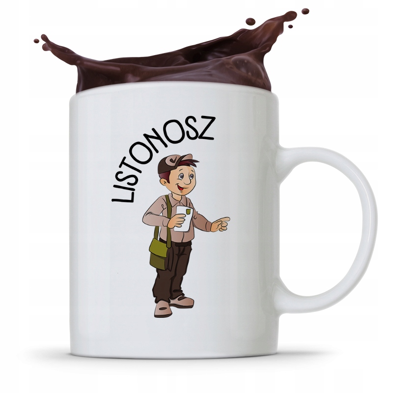 Kubek Prezent Dla Listonosza Najlepszy Listonosz Z Nadrukiem Ze Zdjęciem