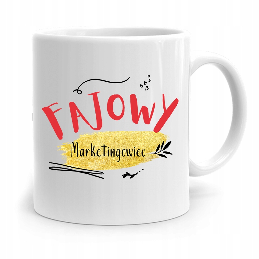 Dla Marketingowca Kubek Fajowy Marketingowiec Z Nadrukiem Ze Zdjęciem