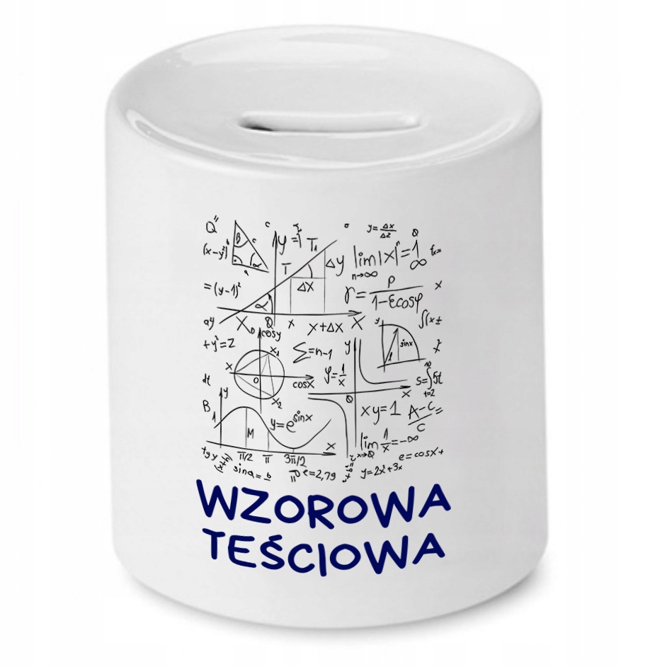 Skarbonka Dla Teściowej Wzorowa Teściowa Prezent Z Nadrukiem Ze Zdjęciem