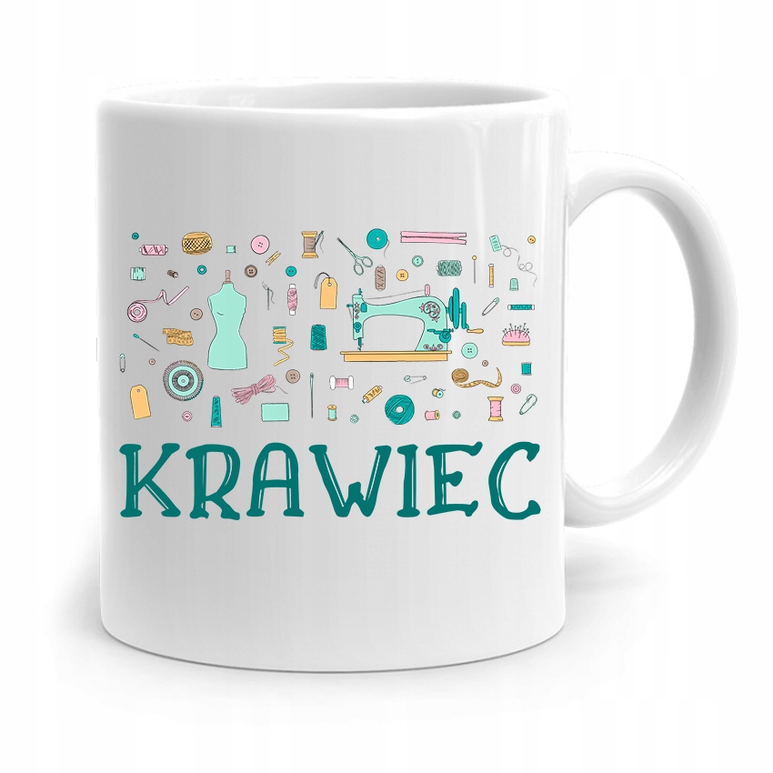 Kubek Prezent Krawcowej Krawca Krawiec Z Nadrukiem Ze Zdjęciem