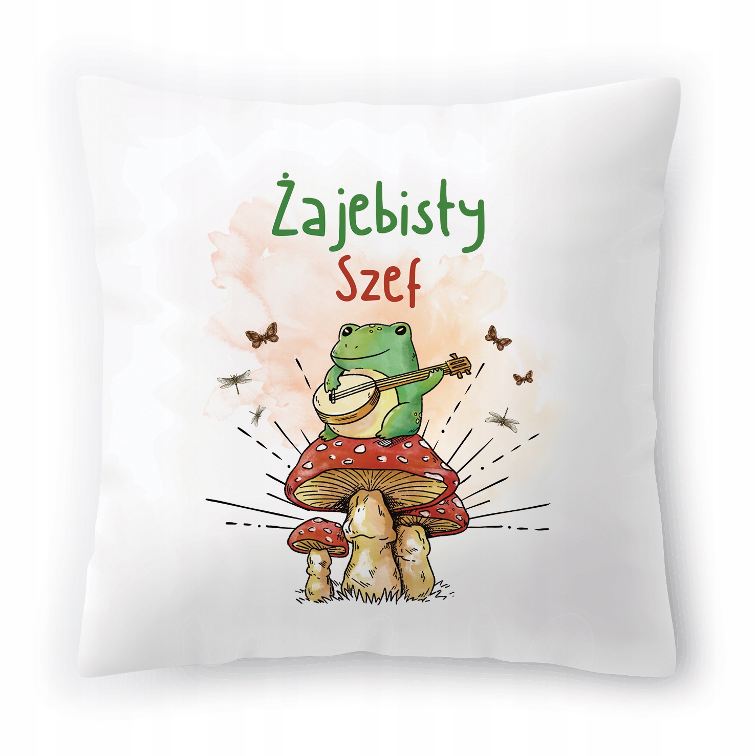 Poduszka Dla Szefa Szefunia Na Urodziny Prezent Z Nadrukiem Ze Zdjęciem