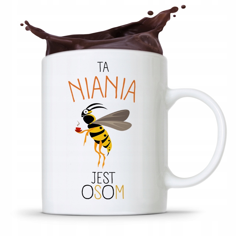 Dla Niani Opiekunki Kubek Ta Niania Jest Osom Z Nadrukiem Ze Zdjęciem