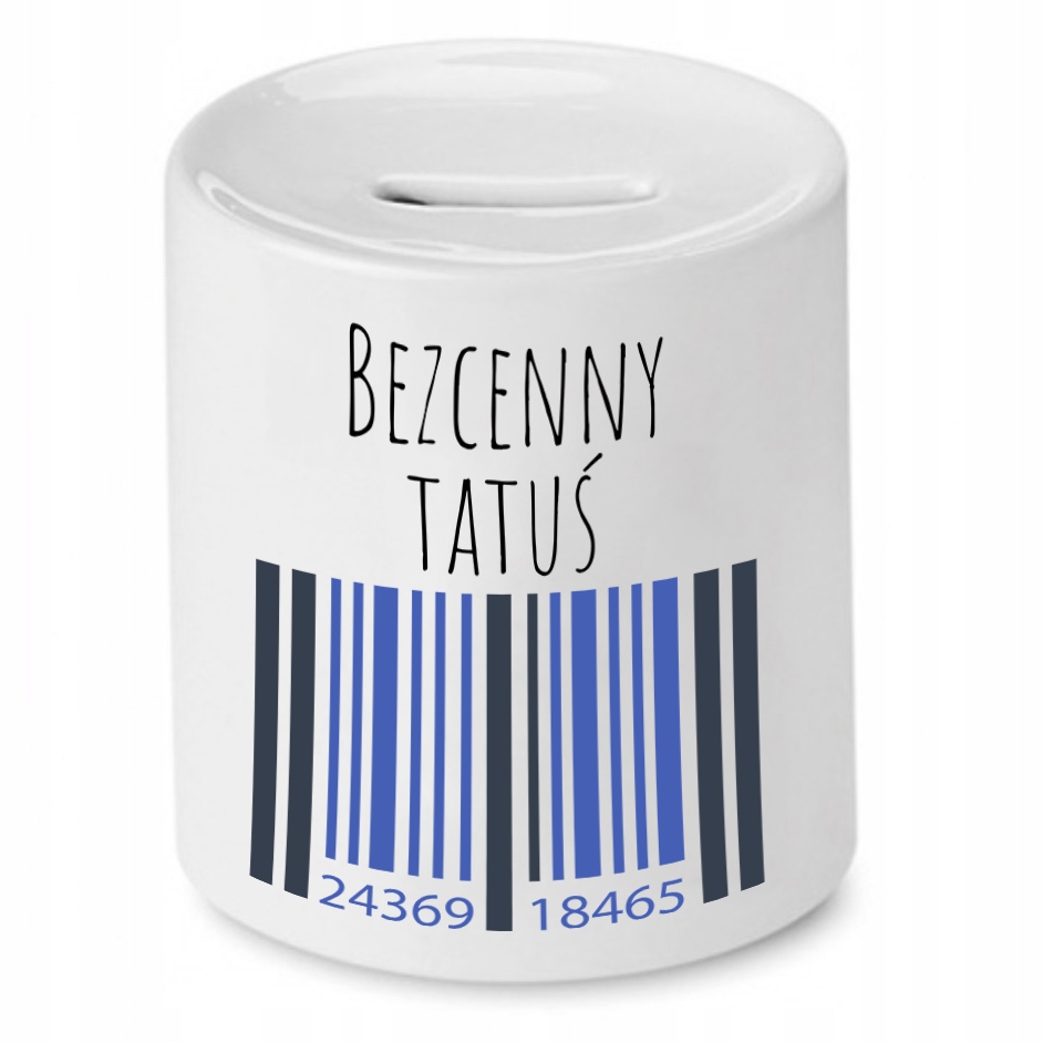 Skarbonka Dla Taty Bezcenny Tatuś Prezent Z Nadrukiem Ze Zdjęciem