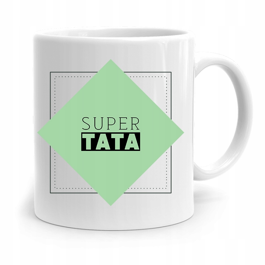 Kubek Na Dzień Ojca Dla Taty Super Tata Prezent Z Nadrukiem Ze Zdjęciem