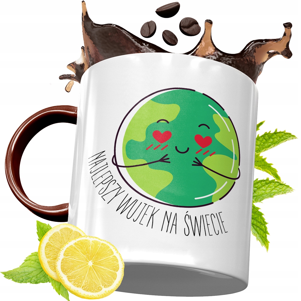 Kubek Bordowy Dla Wujka Na Urodziny Prezent Z Nadrukiem Ze Zdjęciem