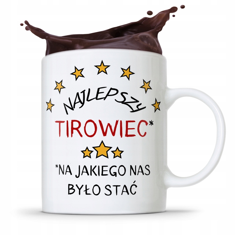 Dla Tirowca Kierowcy Kubek Najlepszy Tirowiec Z Nadrukiem Ze Zdjęciem