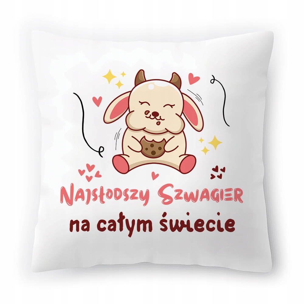 Poduszka Dla Szwagra Na Urodziny Na Prezent Z Nadrukiem Ze Zdjęciem