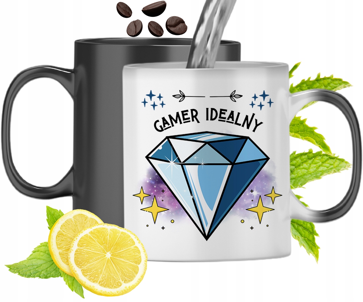 Dla Gamera Kubek Magiczny Na Urodziny Prezent Z Nadrukiem Ze Zdjęciem