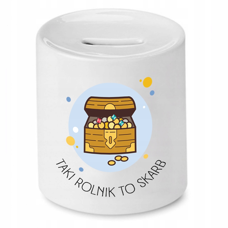Skarbonka Prezent Dla Rolnika To Skarb Z Nadrukiem Ze Zdjęciem