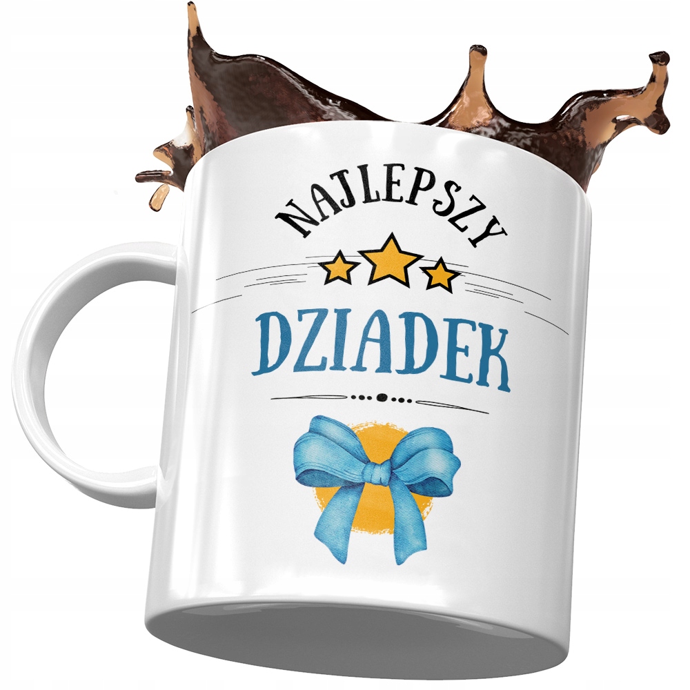 Kubek Dla Dziadka Na Dzień Dziadka Na Prezent Z Nadrukiem Ze Zdjęciem