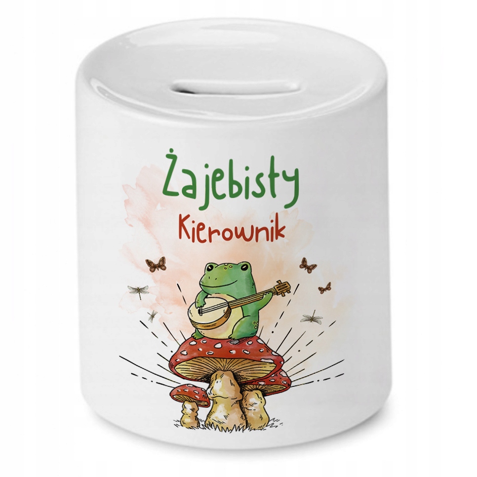 Skarbonka Dla Kierownika Na Urodziny Na Prezent Z Nadrukiem Ze Zdjęciem