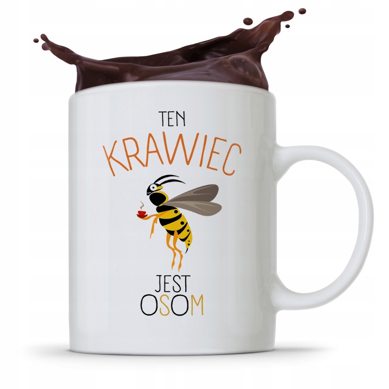 Kubek Prezent Krawcowej Krawca Jest Osom Z Nadrukiem Ze Zdjęciem