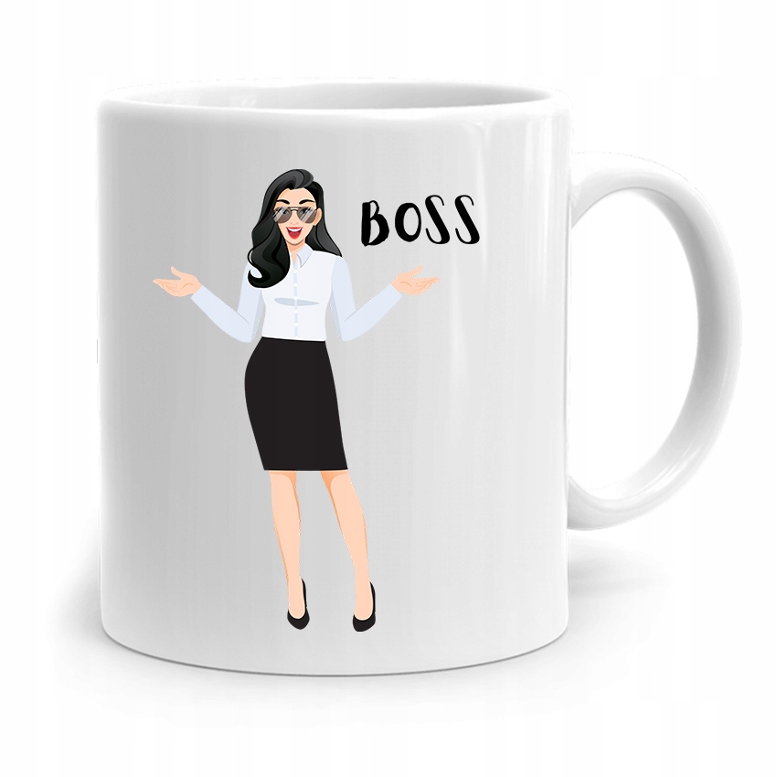 Kubek Prezent Dla Szefowej Boss Z Nadrukiem Ze Zdjęciem