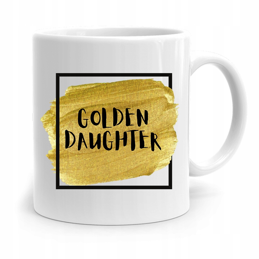 Kubek Prezent Dla Córki Córeczki Golden Daughter Z Nadrukiem Ze Zdjęciem