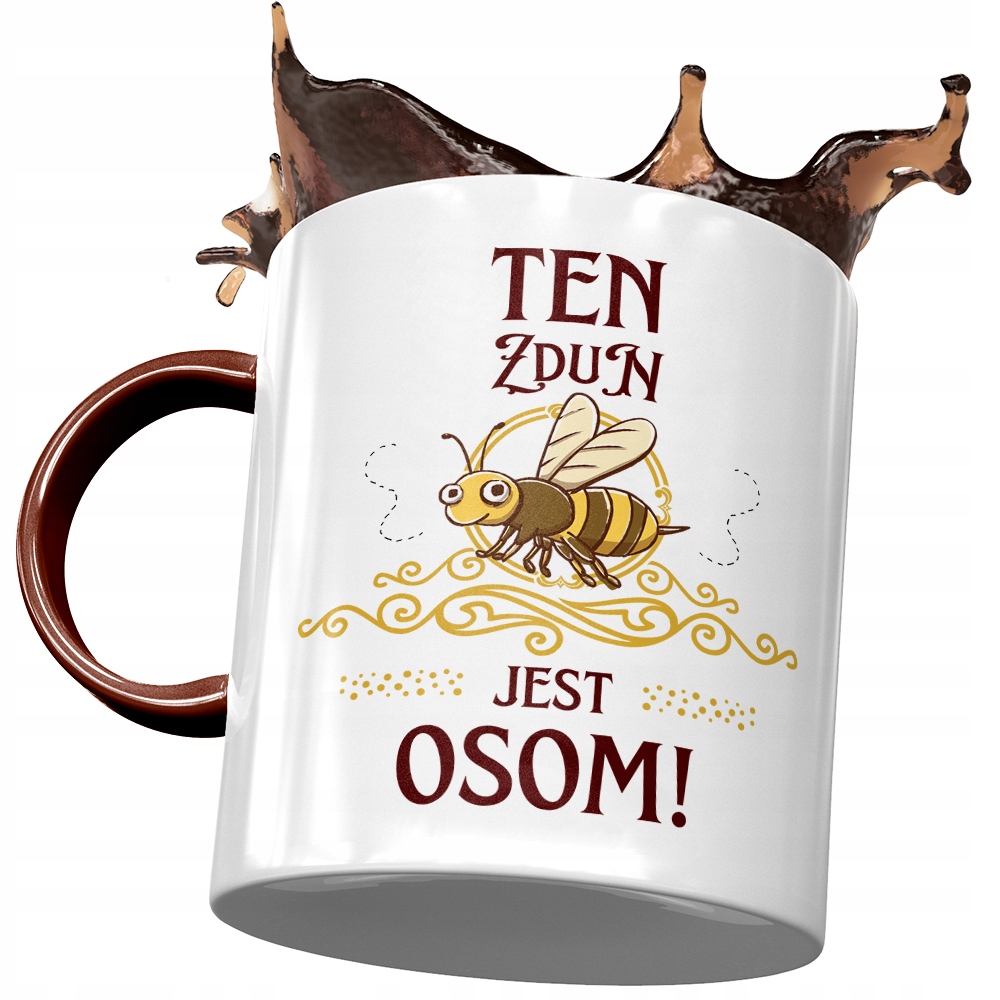 Kubek Bordowy Dla Zduna Ten Zdun Jest Osom Prezent Z Nadrukiem Ze Zdjęciem