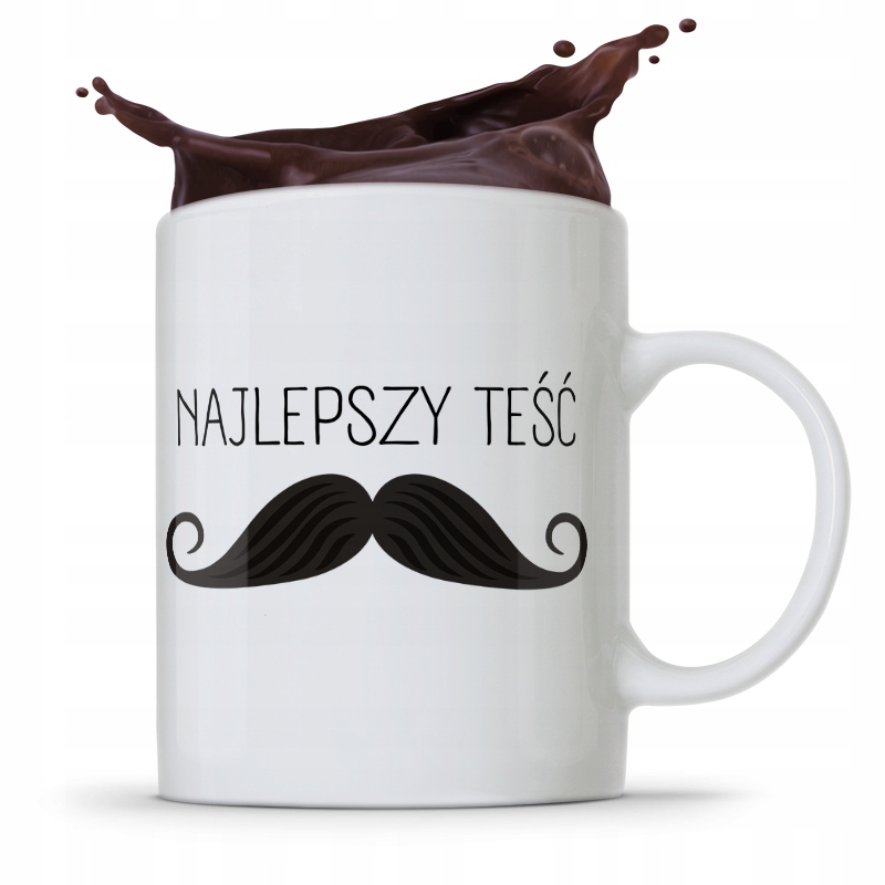 Kubek Prezent Dla Teścia Najlepszy Teść Prezent Z Nadrukiem Ze Zdjęciem