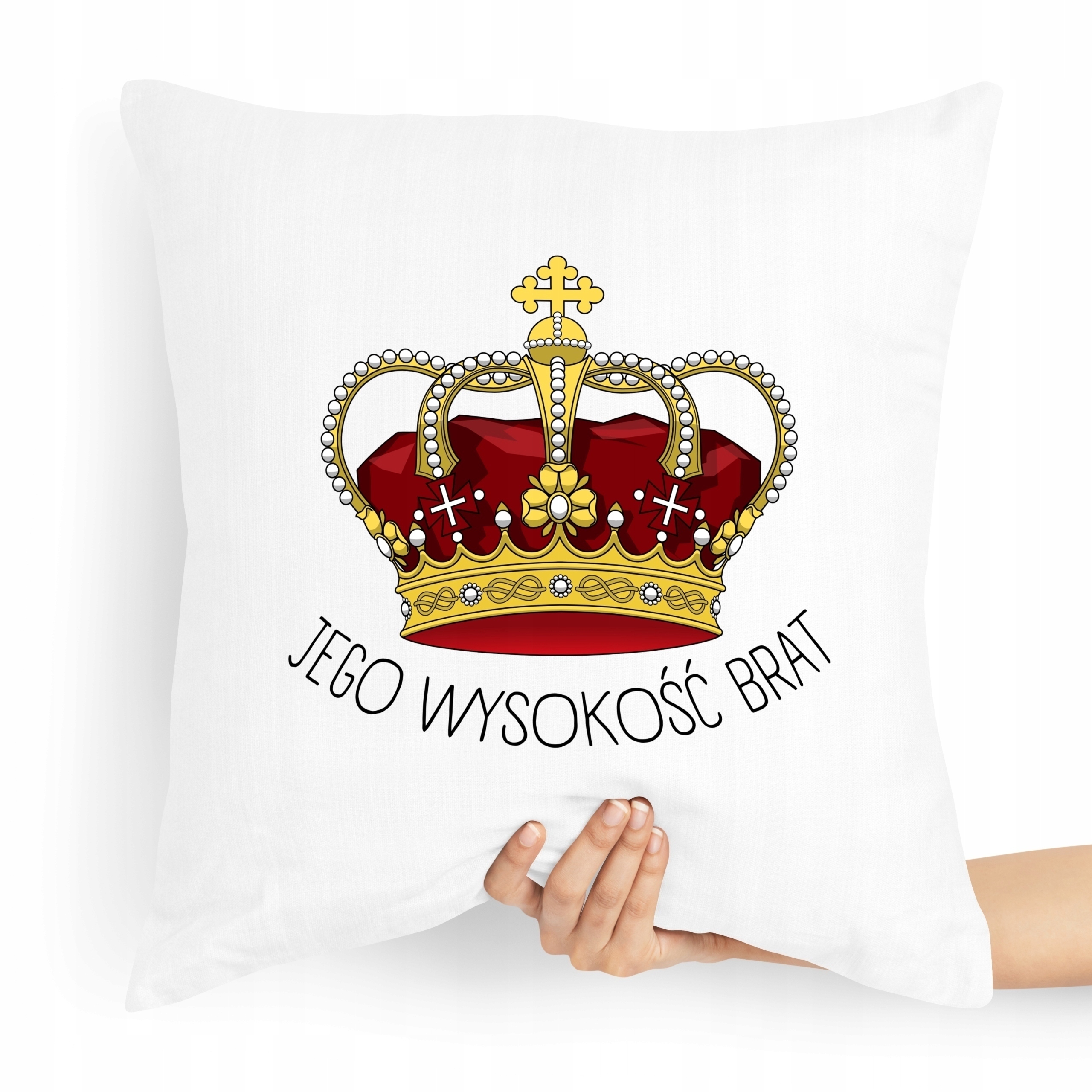 Poduszka Prezent Dla Brata Własność Braciszka Z Nadrukiem Ze Zdjęciem