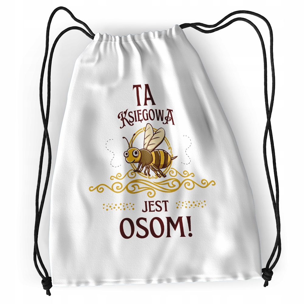 Plecak Dla Księgowej Sportowy Szkolny Worek Torba Z Nadrukiem Ze Zdjęciem