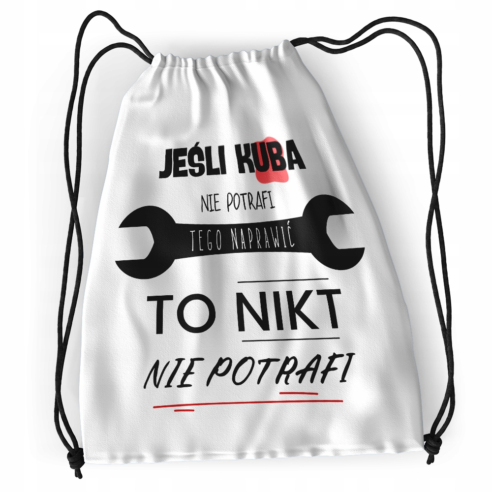 Plecak Dla Kuby Sportowy Szkolny Worek Torba Z Nadrukiem Ze Zdjęciem