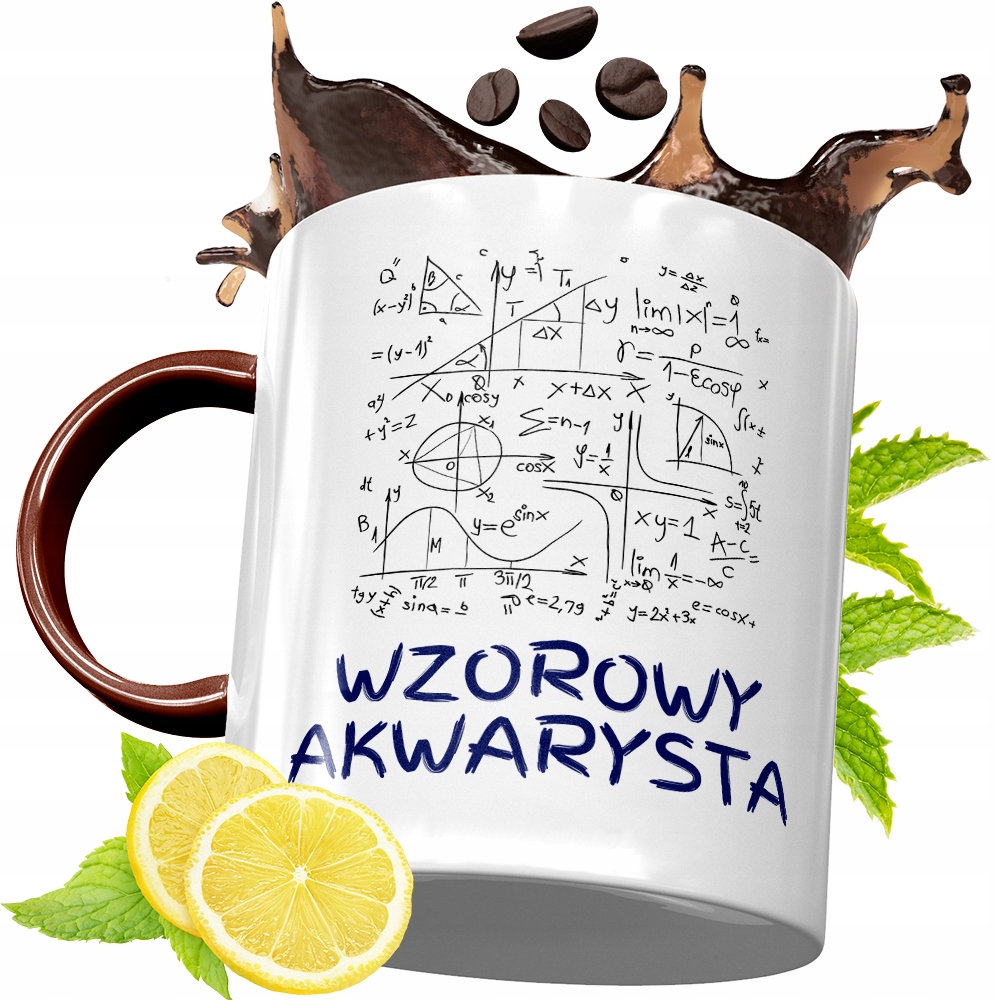 Kubek Bordowy Dla Akwarysty Na Urodziny Prezent Z Nadrukiem Ze Zdjęciem