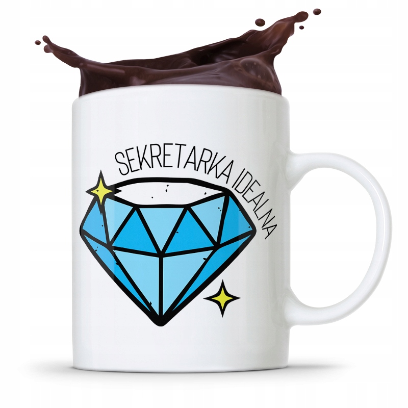 Kubek Prezent Dla Sekretarki Sekretarka Idealna Z Nadrukiem Ze Zdjęciem