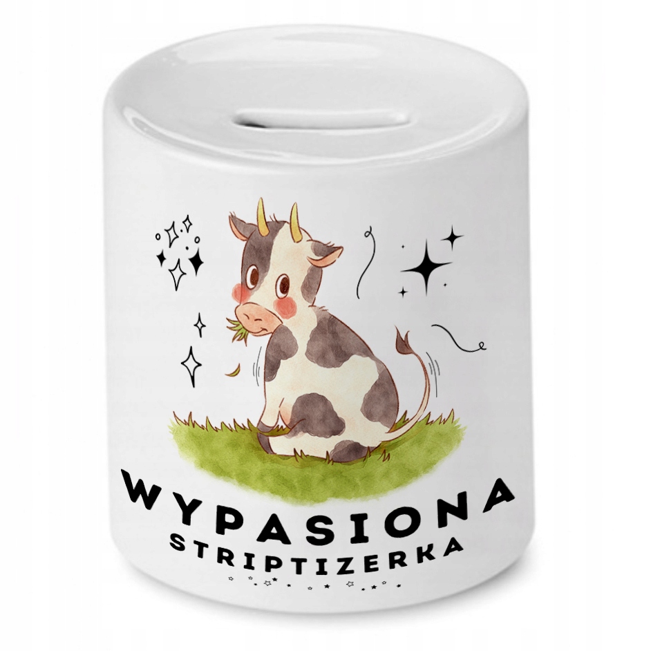 Dla Striptizerki Skarbonka Na Urodziny Na Prezent Z Nadrukiem Ze Zdjęciem