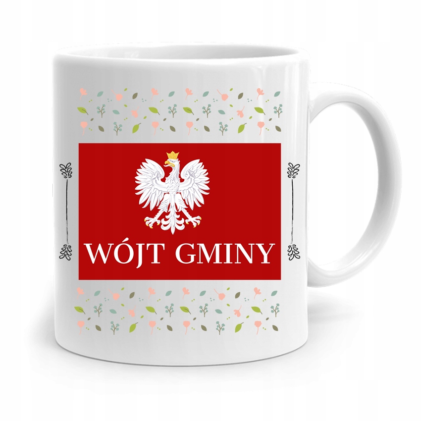 Dla Wójta Kubek Na Prezent Mucha Nie Siada Z Nadrukiem Ze Zdjęciem