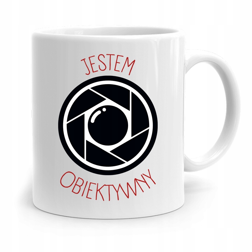 Kubek Dla Fotografa Jestem Obiektywny Prezent Z Nadrukiem Ze Zdjęciem