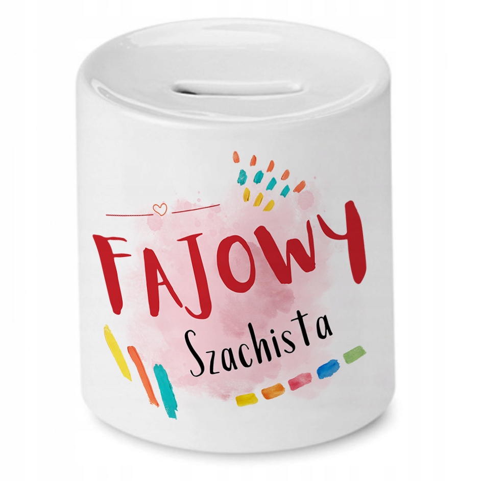 Skarbonka Dla Szachisty Na Urodziny Prezent Z Nadrukiem Ze Zdjęciem