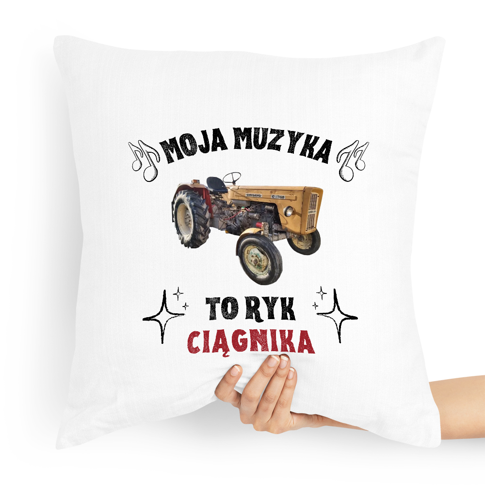 Poduszka Prezent Idealny Dla Rolnika To Ryk Z Nadrukiem Ze Zdjęciem