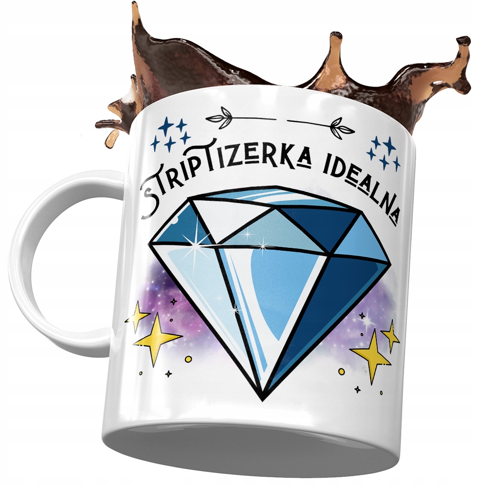 Dla Striptizerki Kubek Na Urodziny Na Prezent Z Nadrukiem Ze Zdjęciem