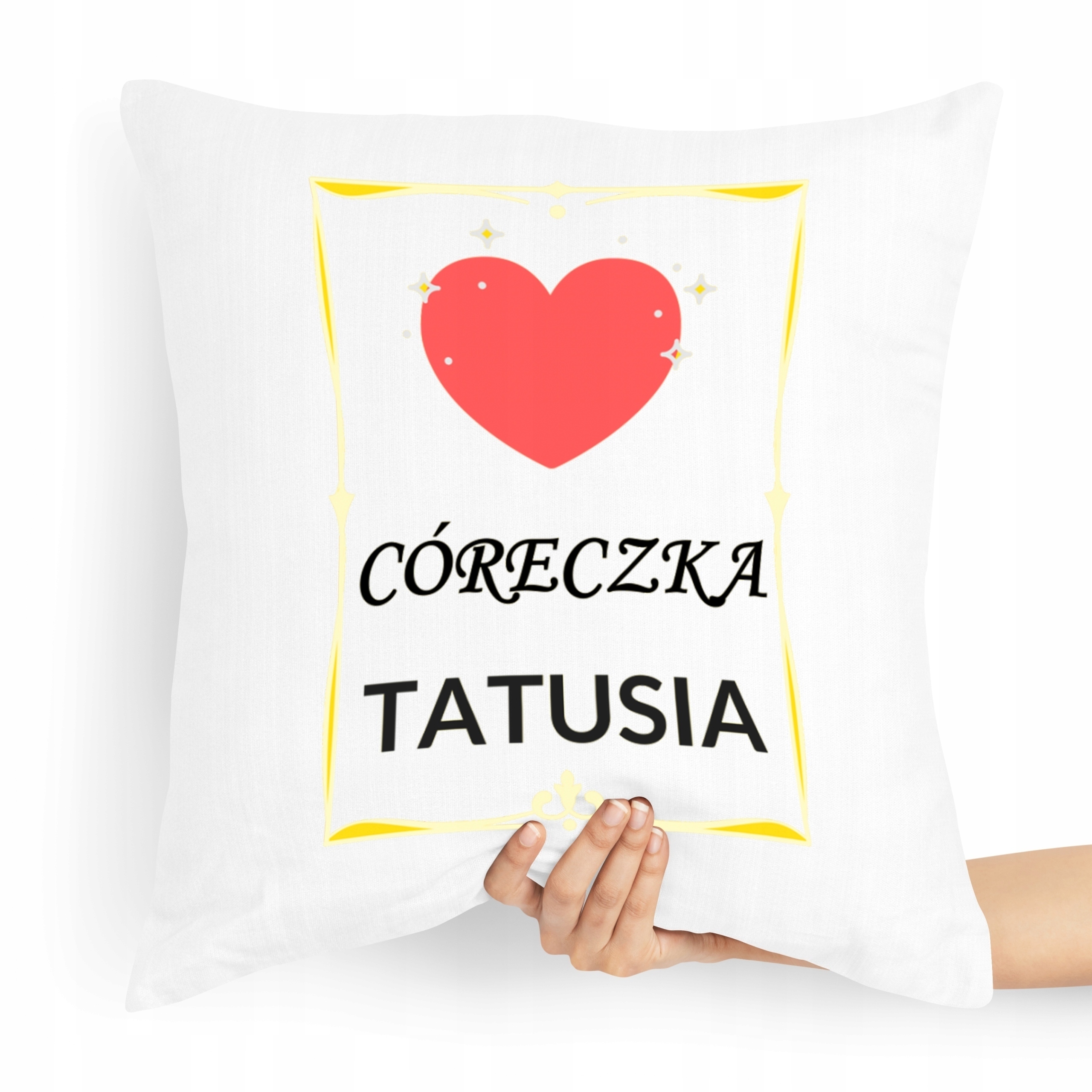 Poduszka Dla Syna Córki Dziecka Córeczka Tatusia Z Nadrukiem Ze Zdjęciem