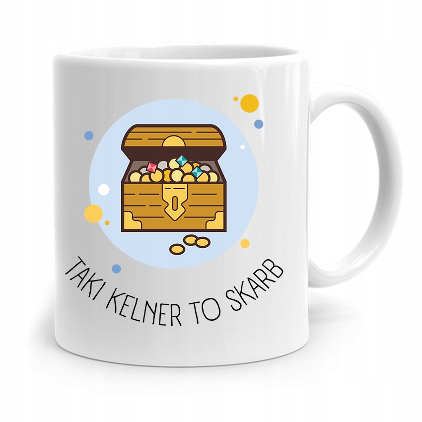 Dla Kelnera Kubek Na Prezent Taki Kelner To Skarb Z Nadrukiem Ze Zdjęciem