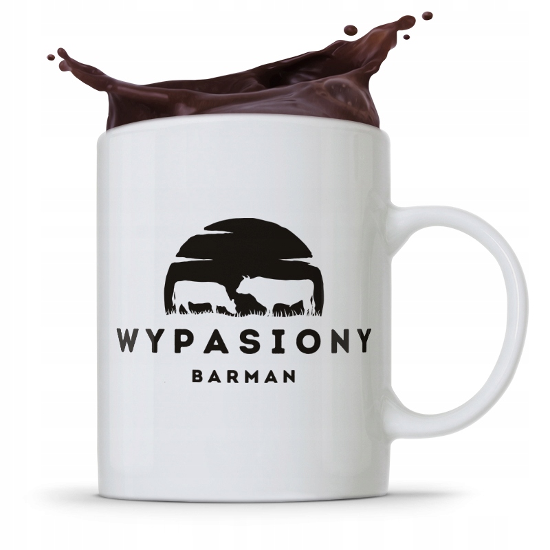 Kubek Prezent Dla Barmana Barmanki Wypasiony Z Nadrukiem Ze Zdjęciem