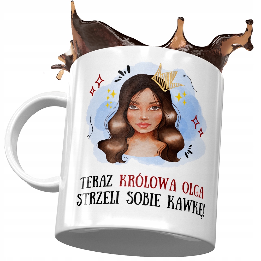 Kubek Dla Olgi Dziewczyny Koleżanki Żony Prezent Z Nadrukiem Ze Zdjęciem