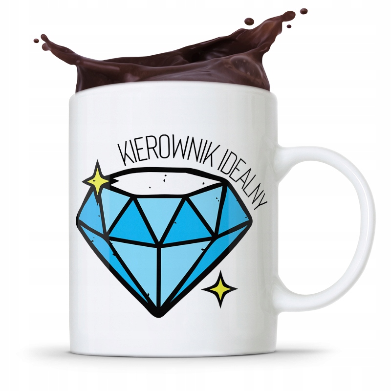 Kubek Prezent Dla Kierownika Kierownik Idealny Z Nadrukiem Ze Zdjęciem