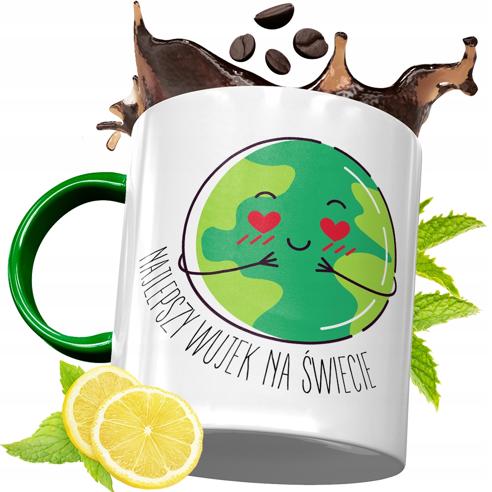 Kubek Zielony Dla Wujka Idealny Prezent