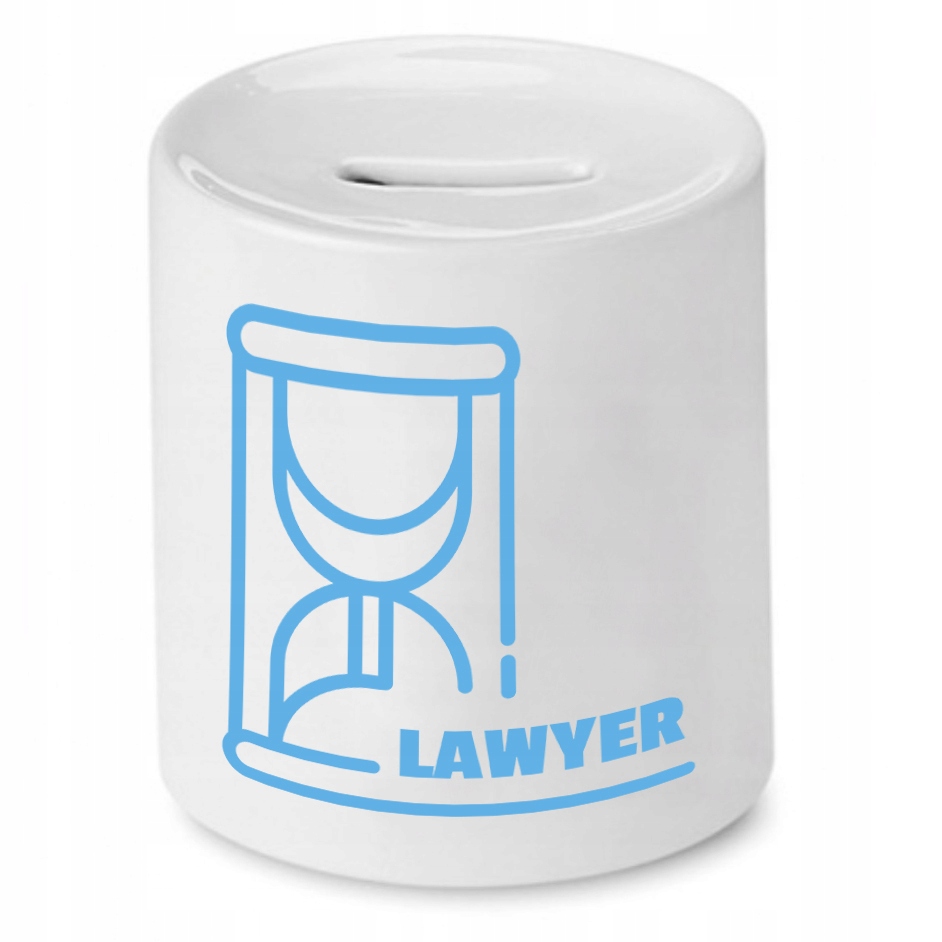 Skarbonka Dla Prawnika Lawyer Prezent Z Nadrukiem Ze Zdjęciem