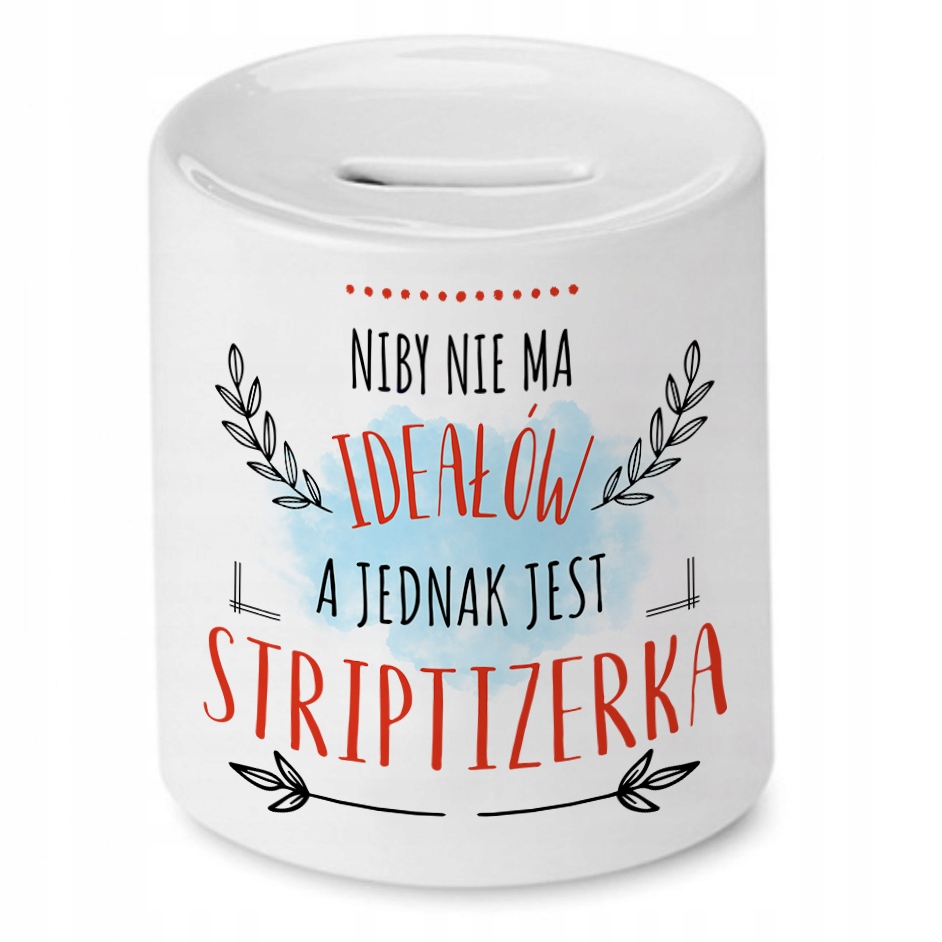 Skarbonka Dla Striptizerki Na Urodziny Na Prezent Z Nadrukiem Ze Zdjęciem