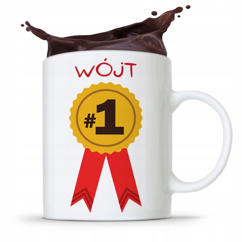 Dla Wójta Kubek Na Prezent Wójt Numer Jeden Z Nadrukiem Ze Zdjęciem