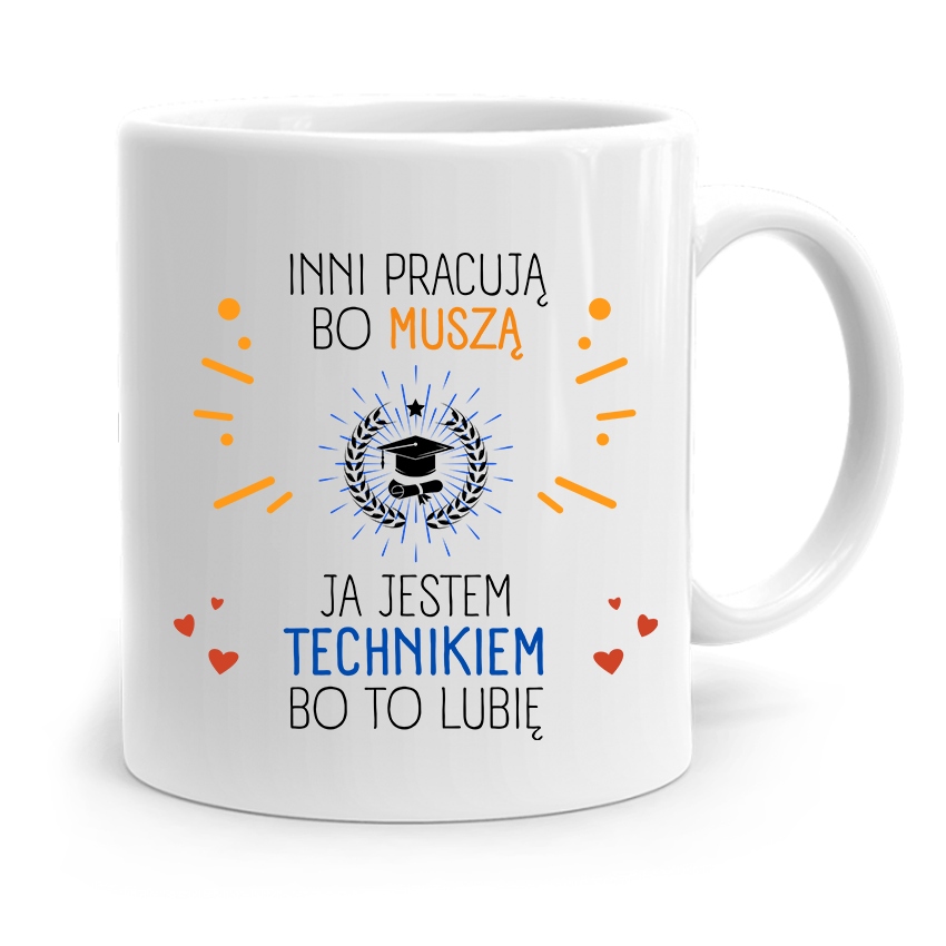 Dla Technika Kubek Prezent Na Urodziny Z Nadrukiem Ze Zdjęciem