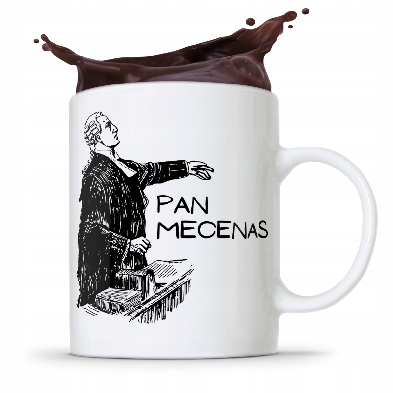 Kubek Prawnika Mecenasa Pan Mecenas Prezent Z Nadrukiem Ze Zdjęciem